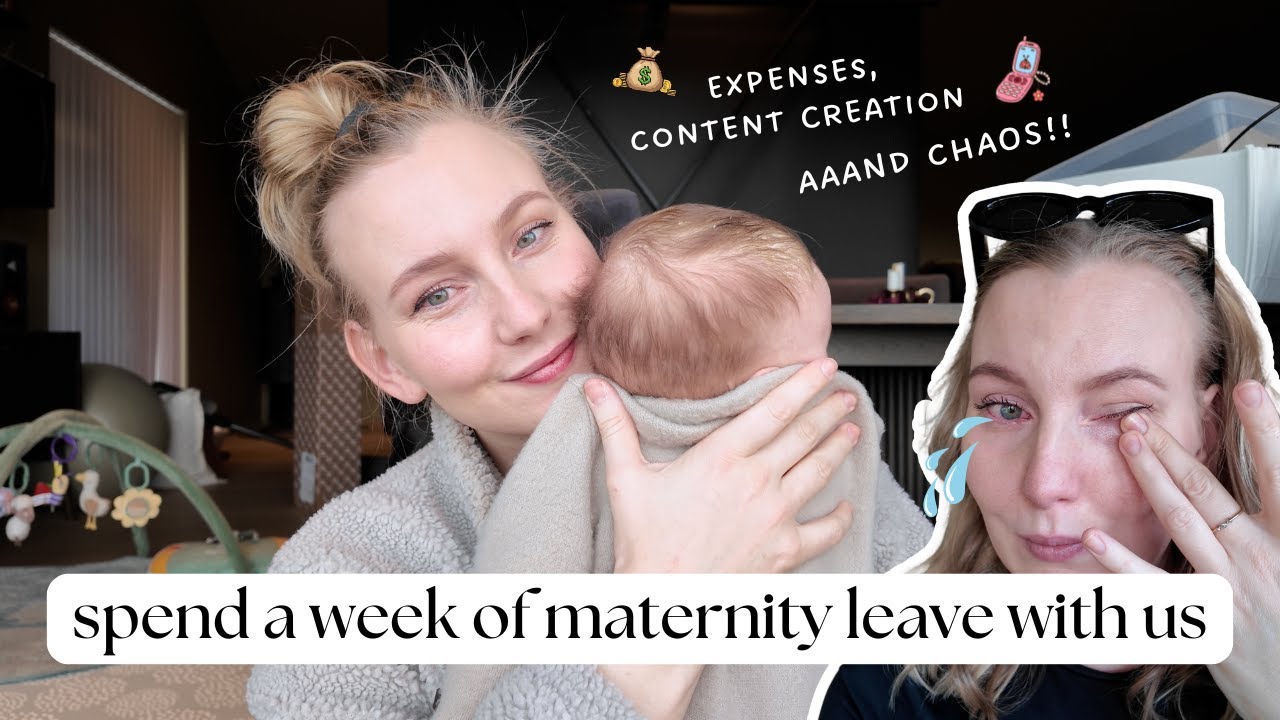 a week with me on maternity leave | budgeting, baby & building a business