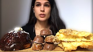 ASMR | GREEK CHRISTMAS SWEETS | EATING SOUNDS