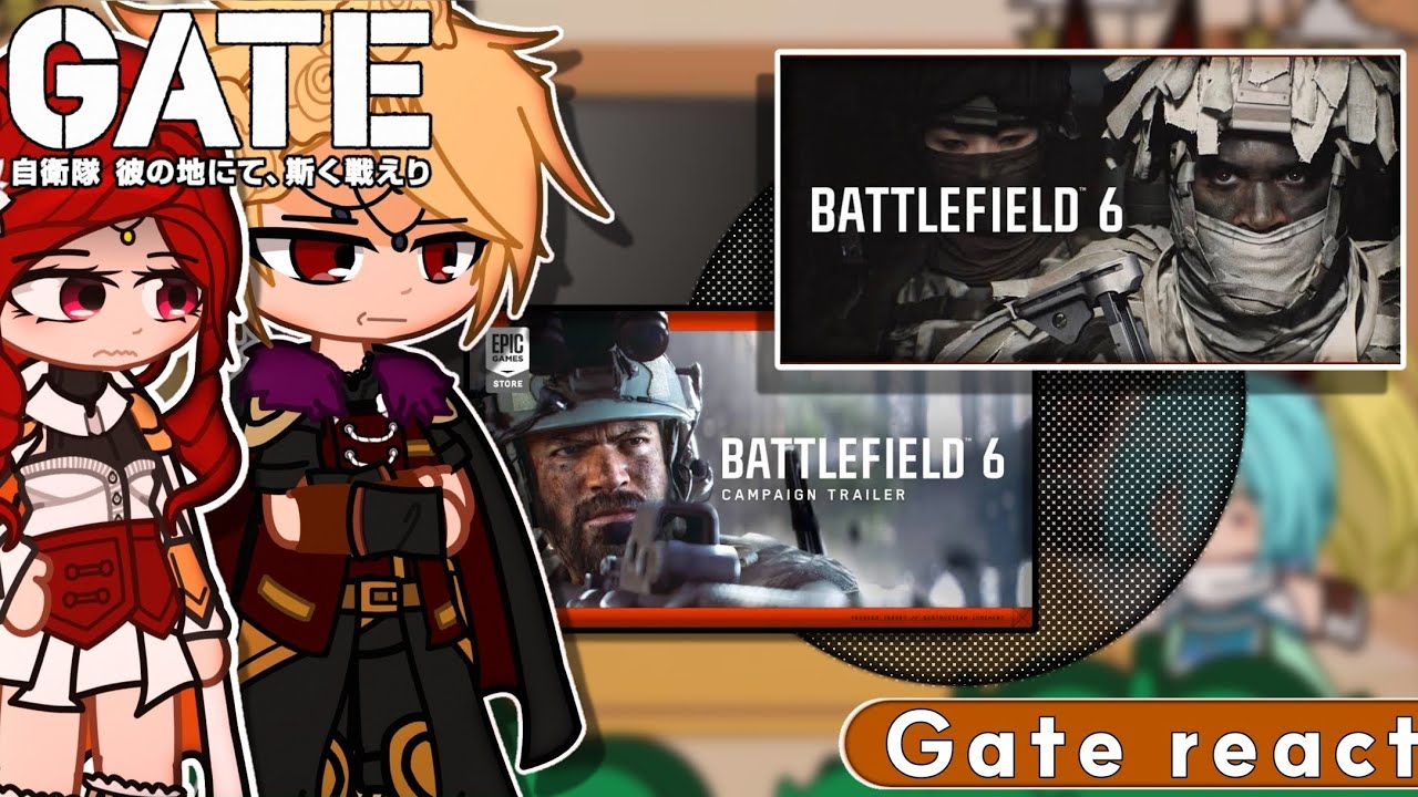 °° Gate react to battlefield 6 Reveal trailer/Campaign trailer °°