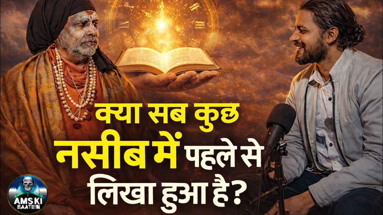 क्या हमारी जिंदगी पहले से लिखी हुई है? नसीब या कर्म – सच क्या है Unfiltered Podcast 