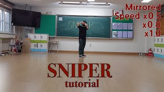 신화~표적~거울모드 안무 튜토리얼 | 커버댄스 | Shinhwa~Sniper~mirrored dance tutorial | Dance cover