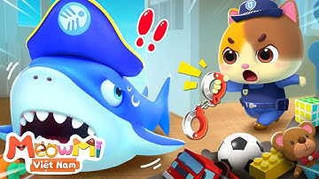 Phiêu lưu dưới biển cùng mèo con | Cướp biển cá mập | Nhạc thiếu nhi | MeowMi Gia đình những chú mèo
