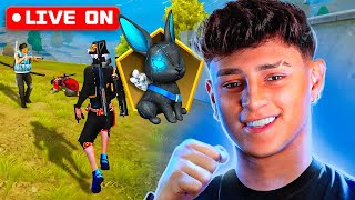LIVE ON ???? O COELHO MAIS QUERIDO DO FREE FIRE!!! ???? NOBRU AO VIVO ????