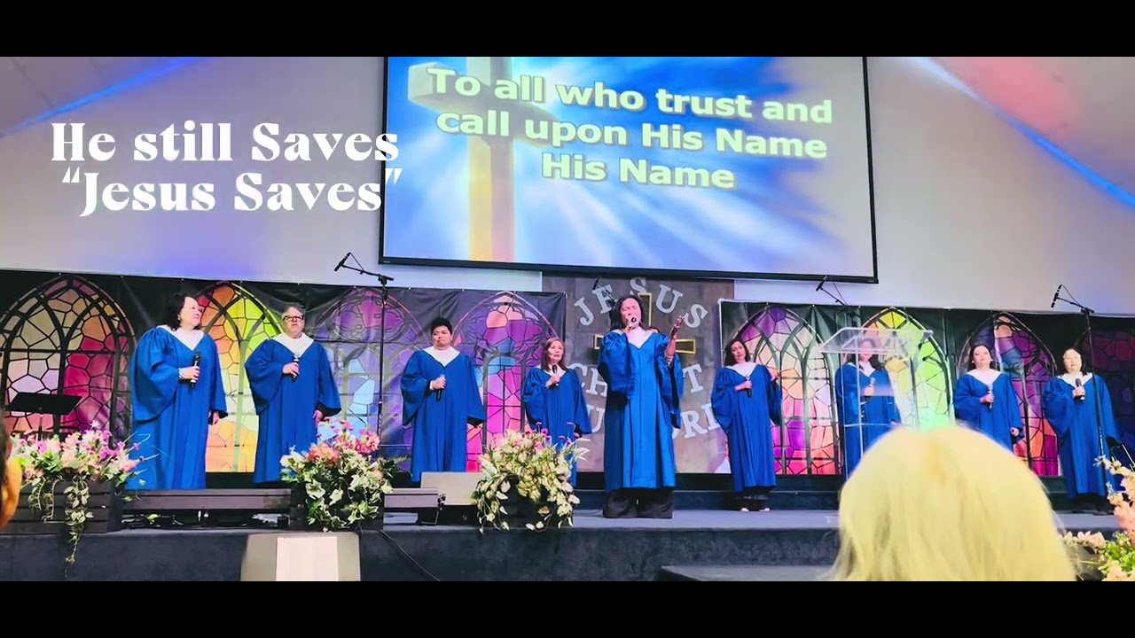 He Still Saves “Jesus Saves “ Christ Care Alliace Church Jacksonville Florida 