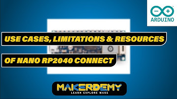 Use Cases, Limitations & Resources of Nano RP2040 Connect |  Arduino Nano RP2040 Connect