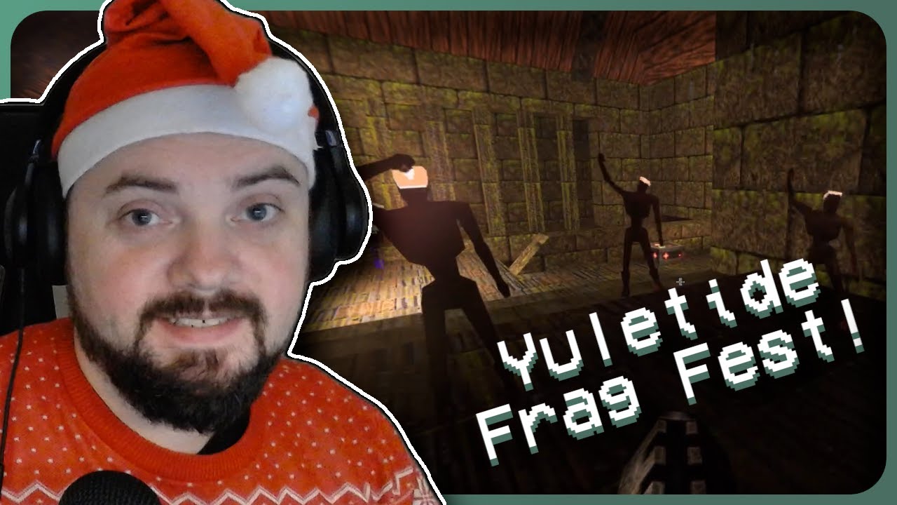 Fragging Through Festive Foes! Quake 1 Christmas Mod with Ray