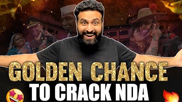 Golden Chance To Crack NDA 1 2023 😲 Good Score In NDA 2023 Exam- New Batch | Learn With Sumit
