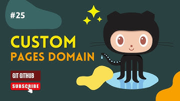 #25 GitHub Tutorial | Custom Domain