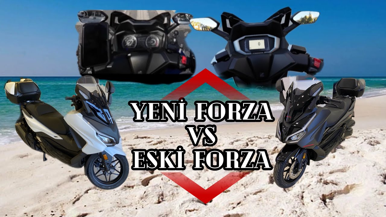 HONDA FORZA 250 YENİ VS ESKİ