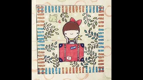 和雅菲一起做卡片Craft With Yaffil-百葉窗卡Blinds Card