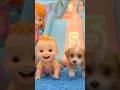 Counting 1-10 with Baby &amp; Puppy 🐶 | Learn Numbers Fast