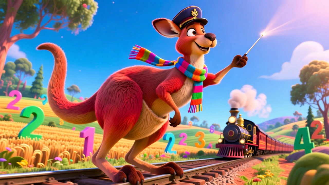 Learning Numbers on Train 🚂🔢 | Learn Counting for Kids | Fun Preschool ...