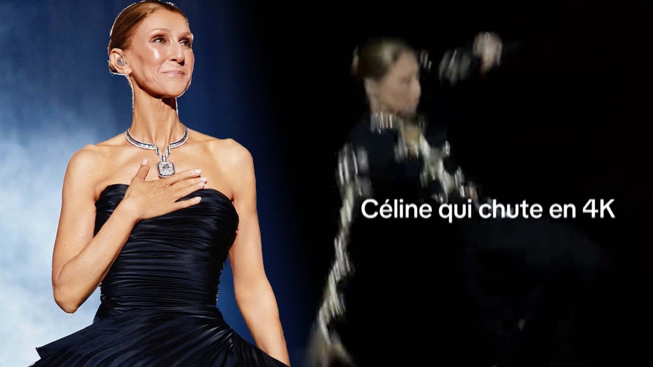 Celine Dion Takes a Tumble During Paris Residency