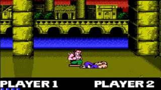 Double Dragon NES Versus Mode Match 1 - 10