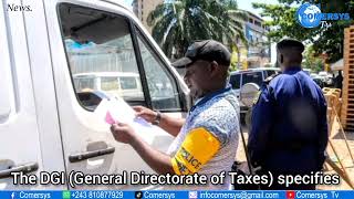 ℹ Transport. Rdc La Dgi A Lancé La Nouvelle Plaque Dimmatriculation Sécurisée...