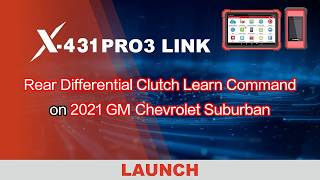 LAUNCH X431 PRO3 Perform Rear Differential Clutch Learn on 2021 Chevrolet Suburban screenshot 3