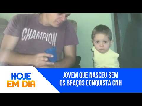 Young man born without arms earns driver's license and inspires with his story of overcoming obst...