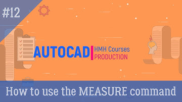 Lesson #12 HOW TO USE THE MEASURE COMMAND AutoCad Full Course