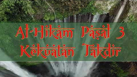Al Hikam pasal 3 -  Kekuaran Takdir - KH. Imron Jamil || Wong Angon