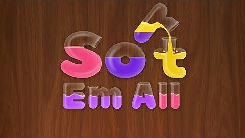 sort em all ll water puzzle ll level #91 #gaming #sorts #puzzle #mixplate