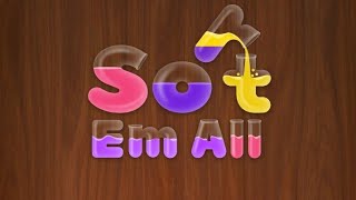sort em all ll water puzzle ll level #91 #gaming #sorts #puzzle #mixplate