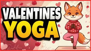 Valentine’s Yoga Brain Break 💘 Brain Breaks for Kids