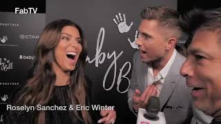 Roselyn Sanchez & Eric Winter arrive at the 2022 Baby Ball at Stage 20 CBS