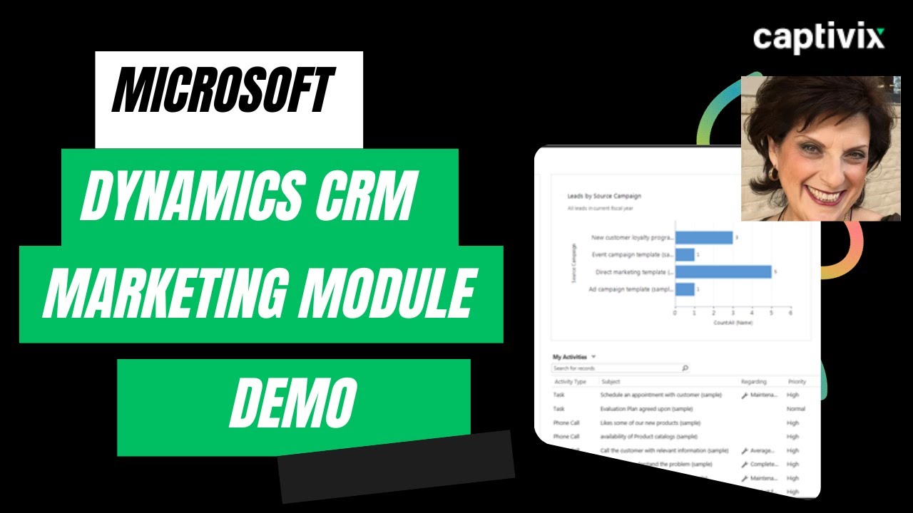 Microsoft Dynamics CRM Marketing Module Demo [Webinar] - YouTube