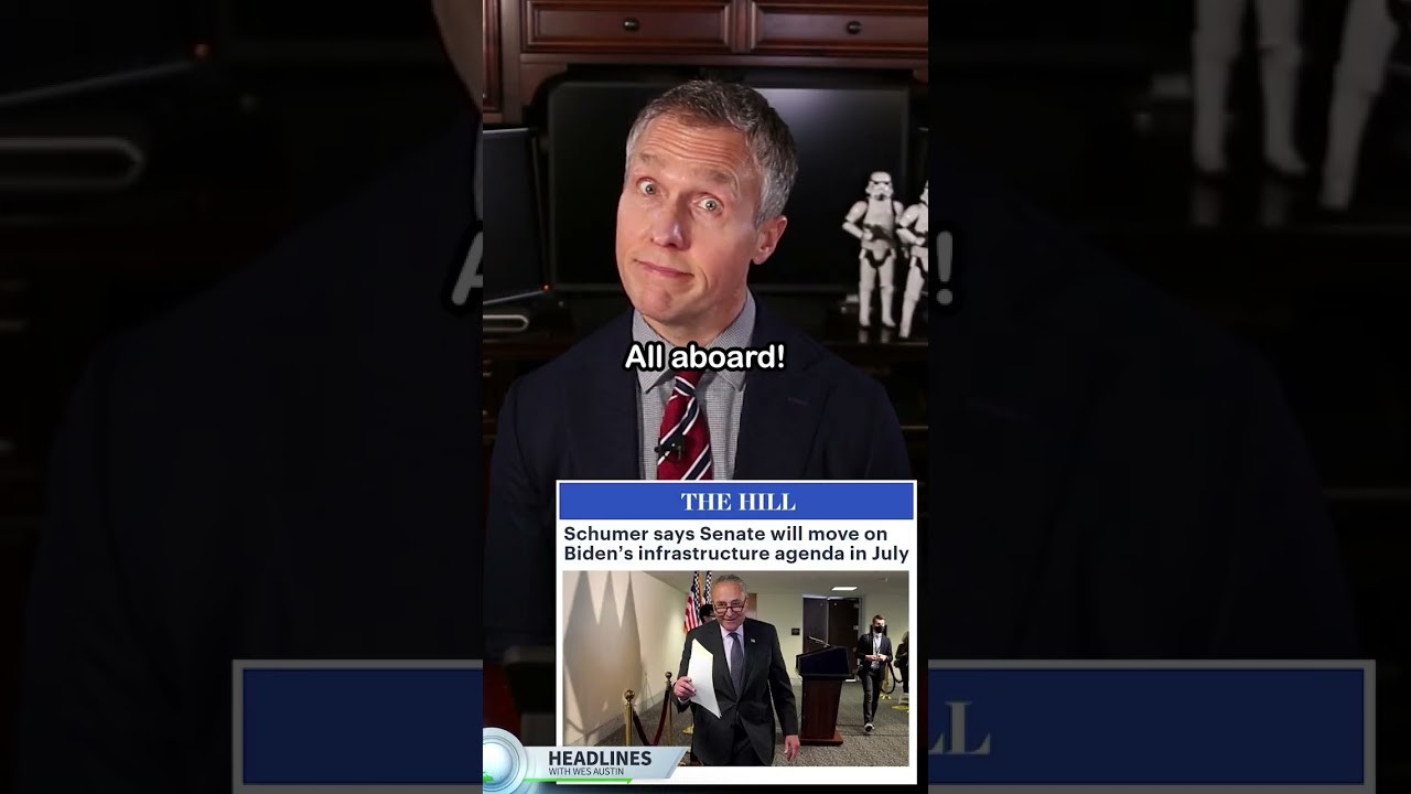 Chuck Schumer Praised Biden Infrastructure Bill: 'Get on the Joe Biden Express Now' 