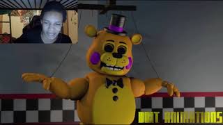 [FNAF SFM] 'FIVE MORE NIGHTS' BY JT MUSIC REACTION || THE EYES!