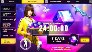 Free Magic Cube Event + Bunny Bundle Event 😮💥| free fire new event | ff new event | new event ff