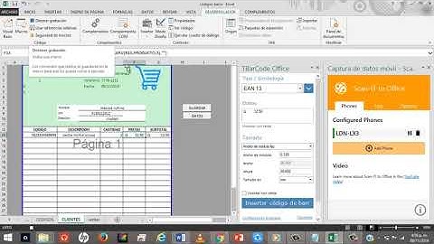 crear lector de códigos de barras y facturación