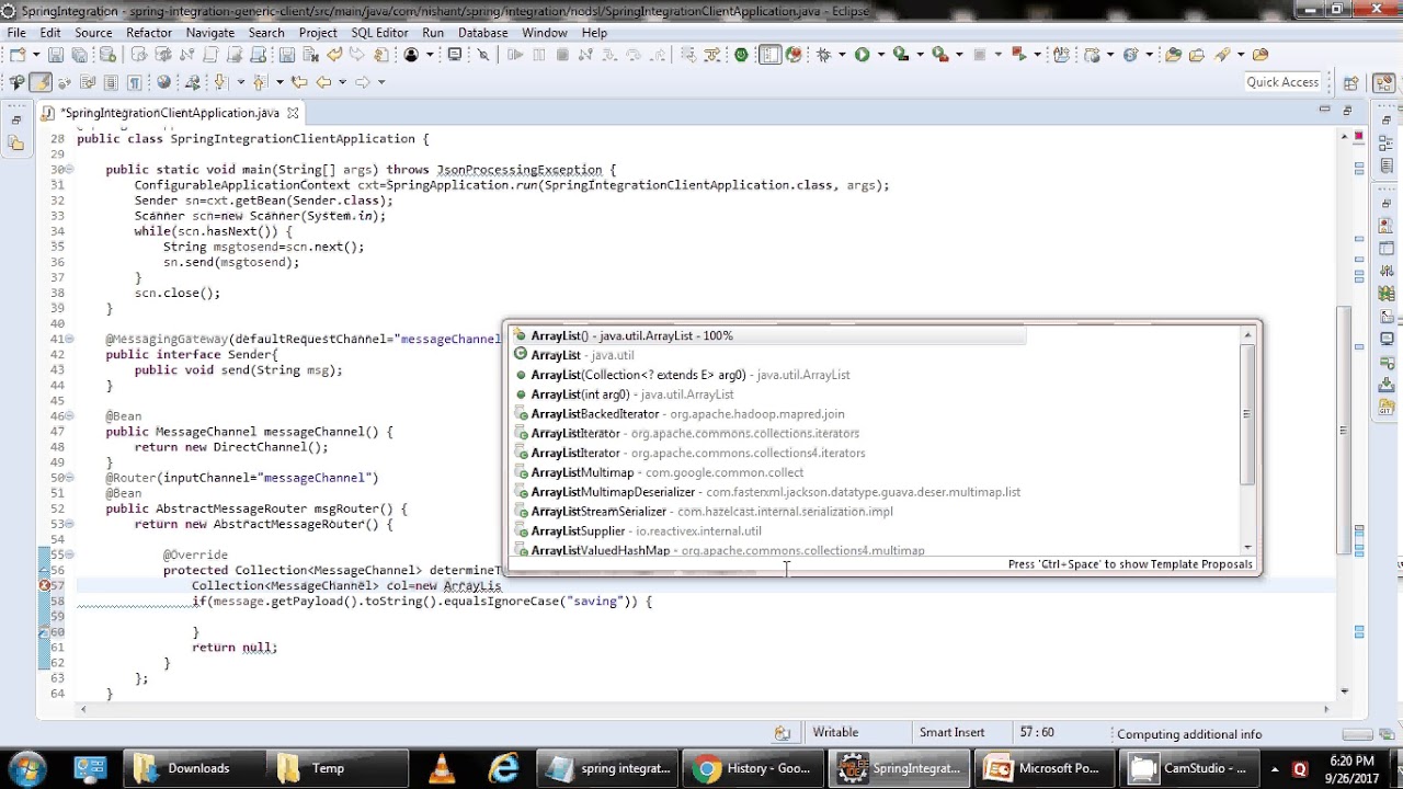 Custom Router in Spring Integration - YouTube