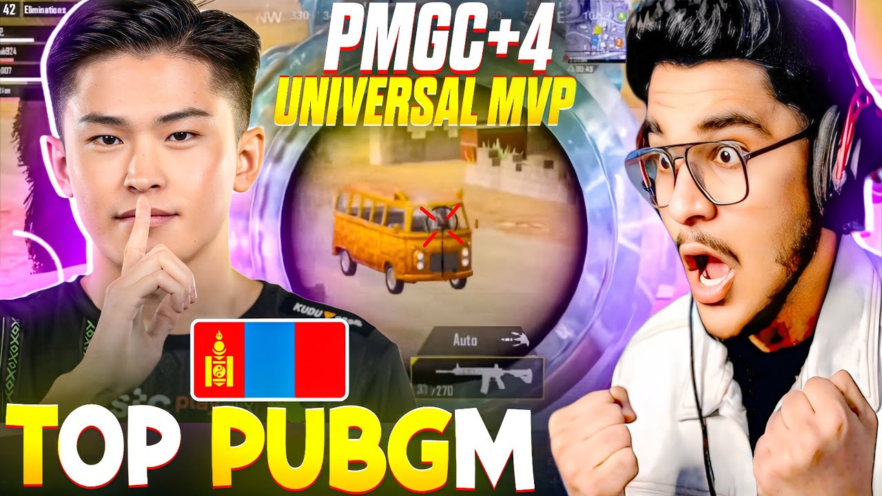 SHOCKING WORLD's HIGHEST Accuracy MVP PRO Player🇲🇳4MV TOP PUBGM BEST MOMENTS in PUBG Mobile