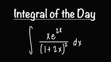 Integral of the Day: 1.24.23 | Integration by Parts | Calculus 2 | Math with Professor V