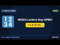 NCERT Class 8 Maths-I Ch-1 | 100 Lockers Problem | Which Lockers Remain Open?