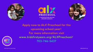 Apply Now to ALX Preschool