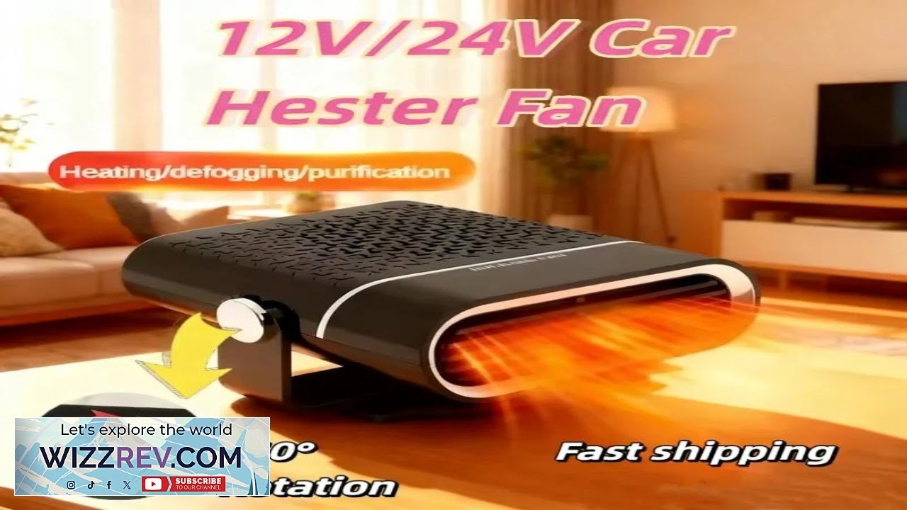 Электрический обогреватель мощностью 200 Вт, вентилятор 12 В/24 В, автомобильный обогреватель, ве...