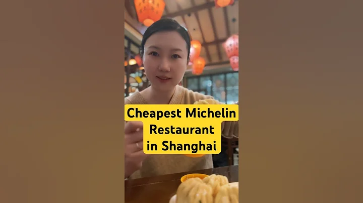Cheapest Michelin Restaurant in Shanghai #china # travel #chinesefood #michelinrestaurant