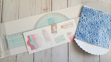 Tuesday Morning. We R Memory Keepers Scalloped Goodie Bag Guide Demo and Review.