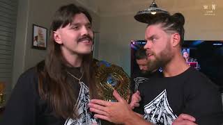 Dominik Mysterio Runs To The Judgment Days Clubhouse For Help With Rusev Raw Sep 22, 2025