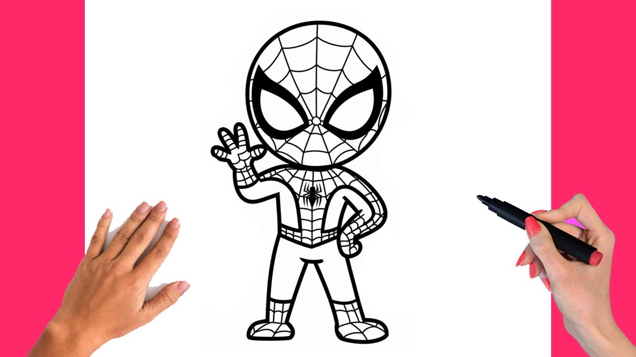 How To Draw Spiderman Easy Step By Step