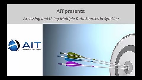 Accessing Multiple Data Sources Webinar