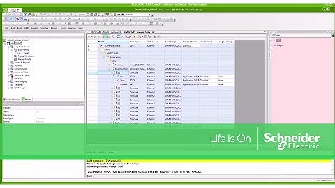 Creating Array of Structure Data Type in SoMachine | Schneider Electric Support