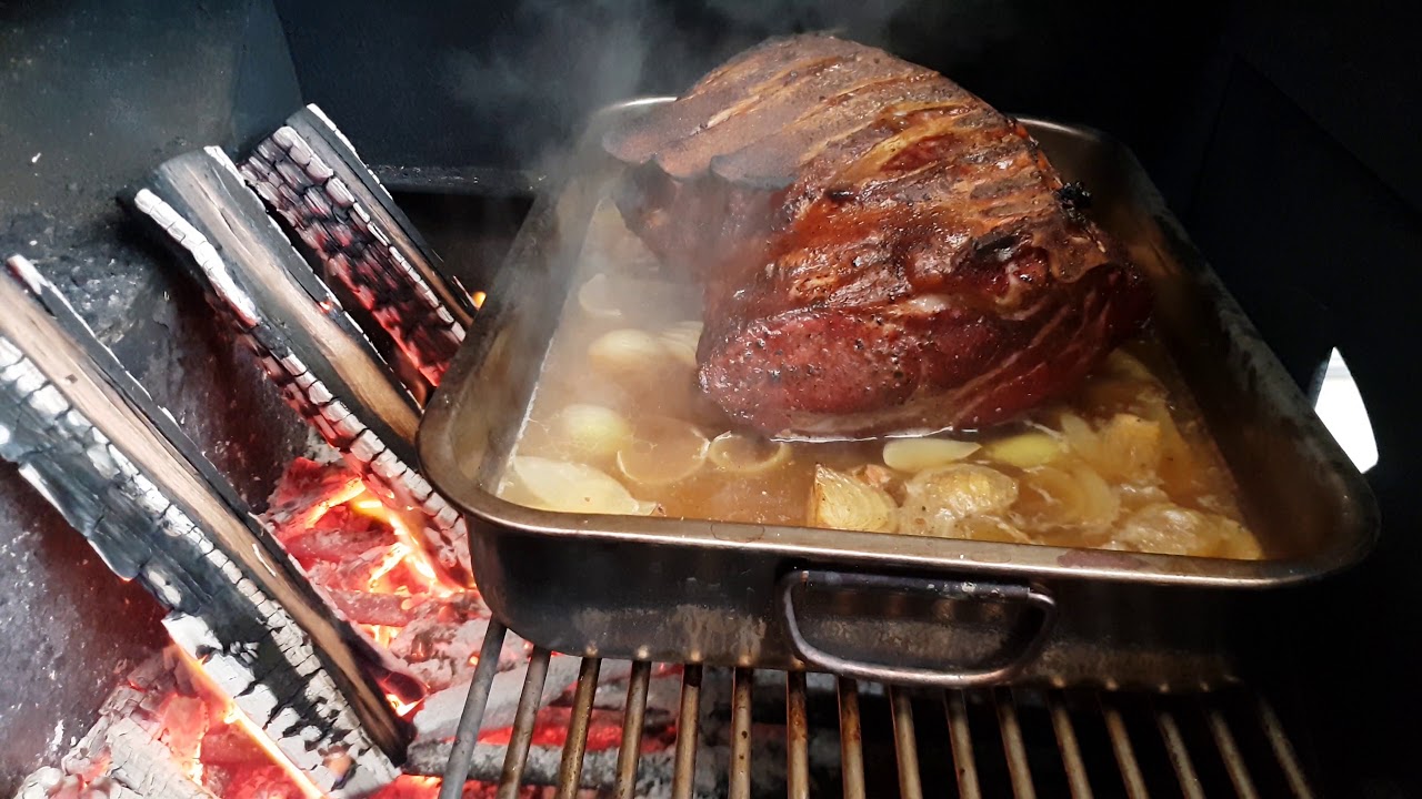 🔥🔥Smoked Pork Roast Cooked on FIRE🔥🔥 YouTube