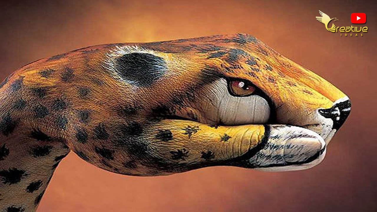 30 Most Creative Animals Painted On Hands | Digital Fresh 