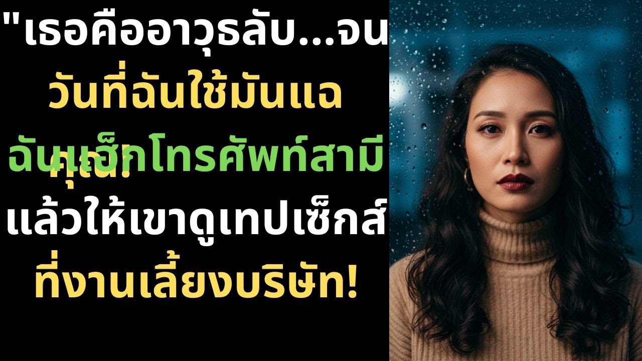 จนวันที่ฉันใช้มันแฉคุณ!ฉันแฮ็กโทรศัพท์สามีแล้วให้เขาดูเทปเซ็กส์ที่งานเลี้ยงบริษัท!