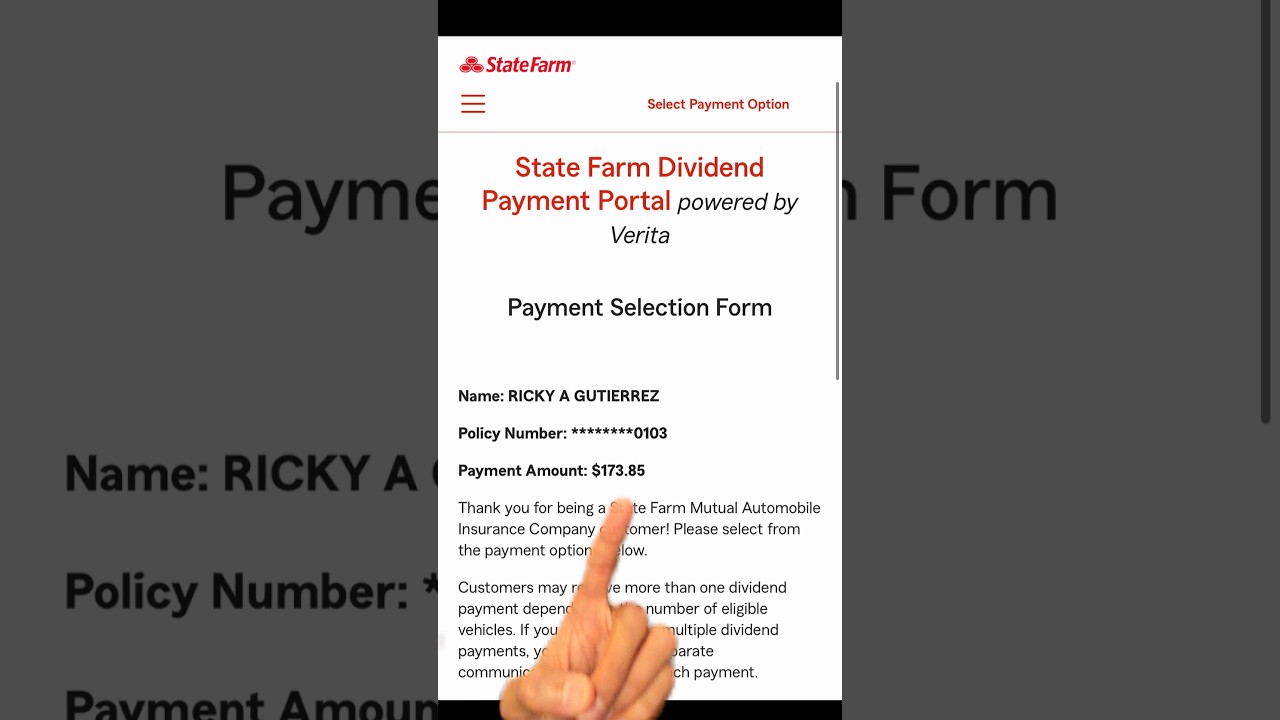 State Farm, has announced it will begin issuing a onetime dividend of  billion to its customers.