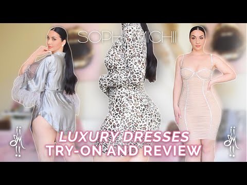 Luxury Dresses Try-On Haul | SOPHIIMICHII