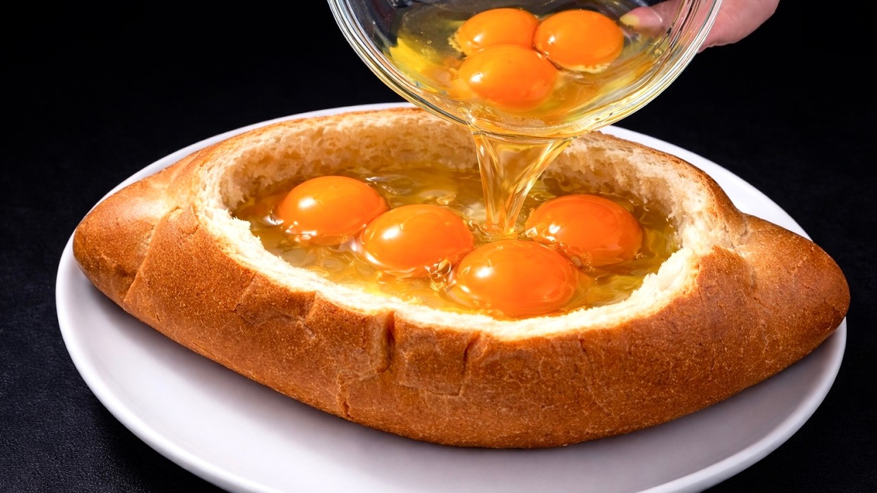 Einfach Eier ins Brot gießen – das einzigartige Rezept meiner Großmutter! Dieses Rezept kennt keiner